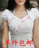 特價-包郵 2013年夏裝假兩件中式改良式旗袍短旗袍旗袍裙唐裝女