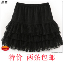 春装新款 正品 韩版网纱裙 半身裙 蕾丝裙 蛋糕裙 蓬蓬裙 打底裙