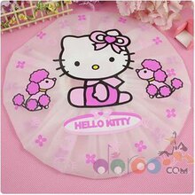 HELLO KITTY 浴帽实用可调防水超可爱卡通多种款式可选优质{特价}