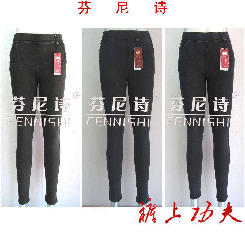 芬尼诗2012秋冬款7617四色弹力打底美体靴裤靓庄8617富意来9617