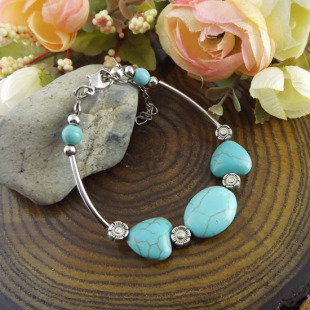  ●星玛●藏饰绿松石手链S7024 西藏尼泊尔民族饰品藏饰