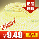 爱德朗正品led灯带60珠 3528贴片灯带LED超亮 高亮光带防水 特价