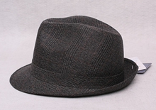 盛锡福 <span class=H>中</span><span class=H>老年</span>老人帽老头帽毛涤礼帽<span class=H>中</span>折帽