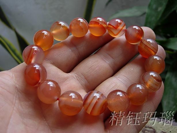quality goods exquisite Brazil agate Hand string Bracelet 12mm natural Cinnabar texture Transparent fluorescence Exorcise evil spiritsin the Accessories/Fashion Jewelry, Bracelets category - from Buy2taobao.com to provide professional Taobao agent buy service