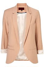 <span class=H>TOP</span><span class=H>SHOP</span> 同款气质女版 男朋友挽袖西装多色推荐 围巾领西装外套