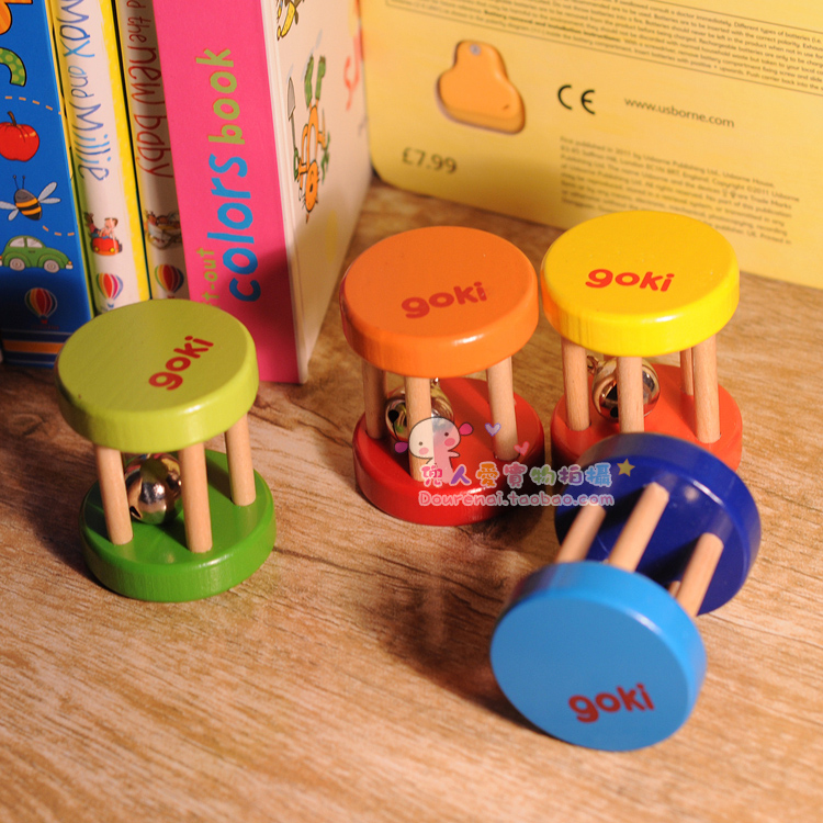 GOKI Bell Cage bell/Bed bell baby The bell Sound Crisp Colorful Early stage Sense Developmentin the Toy/Childs/Puzzle/Building block/Model , Child Bell/Cloth Play/Appease toys , Rattles category - from Buy2taobao.com to provide professional Taobao agent buy service