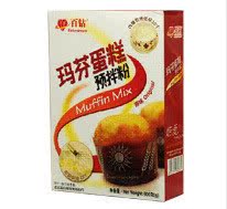  限时折扣 安琪 百钻玛芬蛋糕预拌粉原味 300g 烤箱自制蛋糕