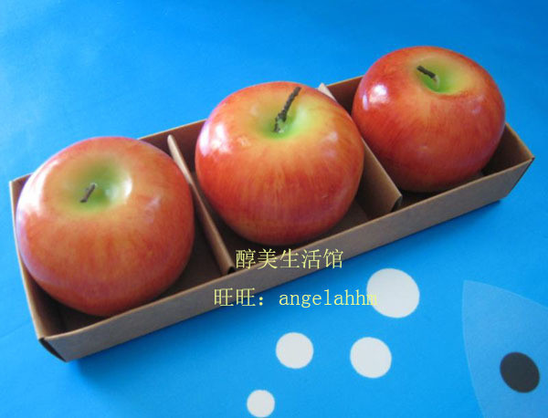 Apple Incense candles Craft candle|Aromatherapy candles|Fruit Candle|Christmas Christmas Eve giftin the Home accessories , Candle/Candlestick , Aromatherapy candles category - from Buy2taobao.com to provide professional Taobao agent buy service