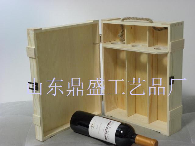 Wine Box Pine packing box Trio Great Wall Wooden Box Wine Packaging box Three bottle gift boxin the Tableware , Flagon/Wineglass/Wine , Wine category - from Buy2taobao.com to provide professional Taobao agent buy service