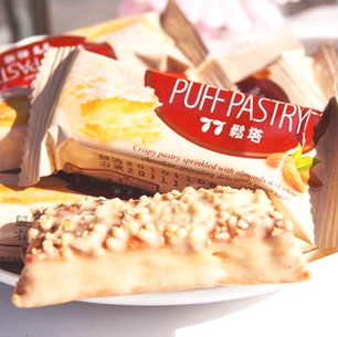  台湾进口 特产零食 宏亚77松塔 蜜兰诺千层酥饼干 正宗品