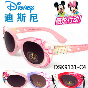  正品迪士尼儿童太阳镜 Disney女童防紫太阳眼镜墨镜9131/3-5岁