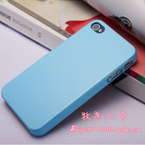 iphone4/4S手机壳 苹果4代保护套 4S手机套 外壳 糖果色
