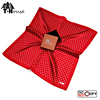 红色圆点男士丝巾，韩版小方围巾衬衫领巾，ns5104精致礼盒