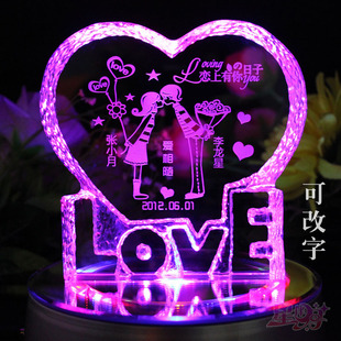  心语 男送女友浪漫女朋友生日礼物创意礼品纪念日实用情人节礼物