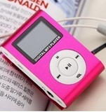 有屏幕夹子 mp3播放器 有屏小巧MP3 带收音机 录音 功能