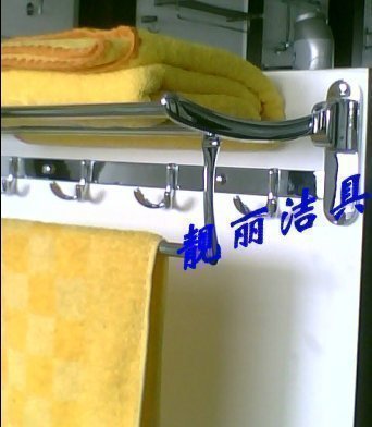 Bathroom Accessories Towel rack Stainless steel TOILET double-deck fold Towel rack Metal pendant Shower Room Shelfin the Decoration main material , Toiletries , Bathroom Hardware/Pendant , Towel rack/Towel rack category - from Buy2taobao.com to provide professional Taobao agent buy service