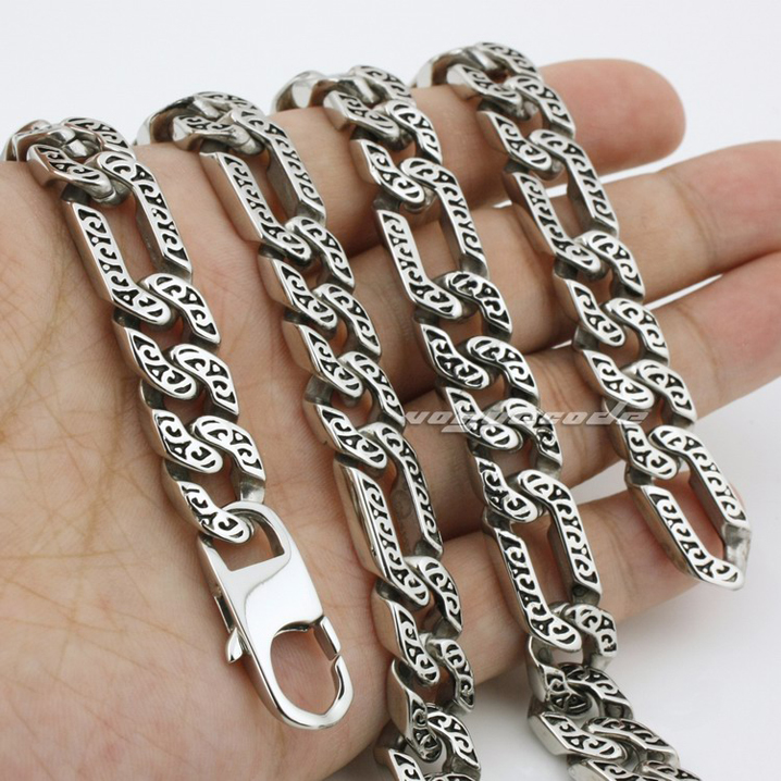 silvery fashion charm Men's 316L Stainless steel Necklace jewelry personality Titanium steel necklace length Optionalin the Accessories/Fashion Jewelry, Necklace category - from Buy2taobao.com to provide professional Taobao agent buy service