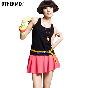  精梳棉面料体验特价 OTHERMIX夏 修身背心 女 吊带衫 打底22S2201