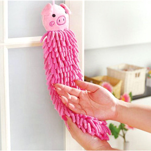 Microfiber chenille dry hand towel hand towel-card hand towel 60g