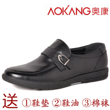 Aokang/�¿� ��Ʒ����������Ь ţƤ����Ь�׽���ʿƤЬ 3008