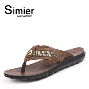 Simier Smeall clips drag toes Beach comfort leisure flip-flops in  summer A9557