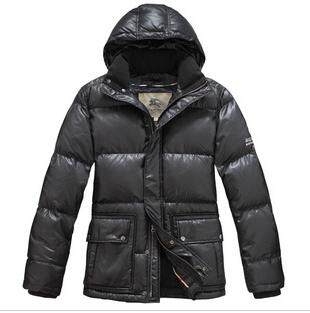 支持验货BURBERRY巴宝利中长款顶级男士<span class=H>羽绒服</span>