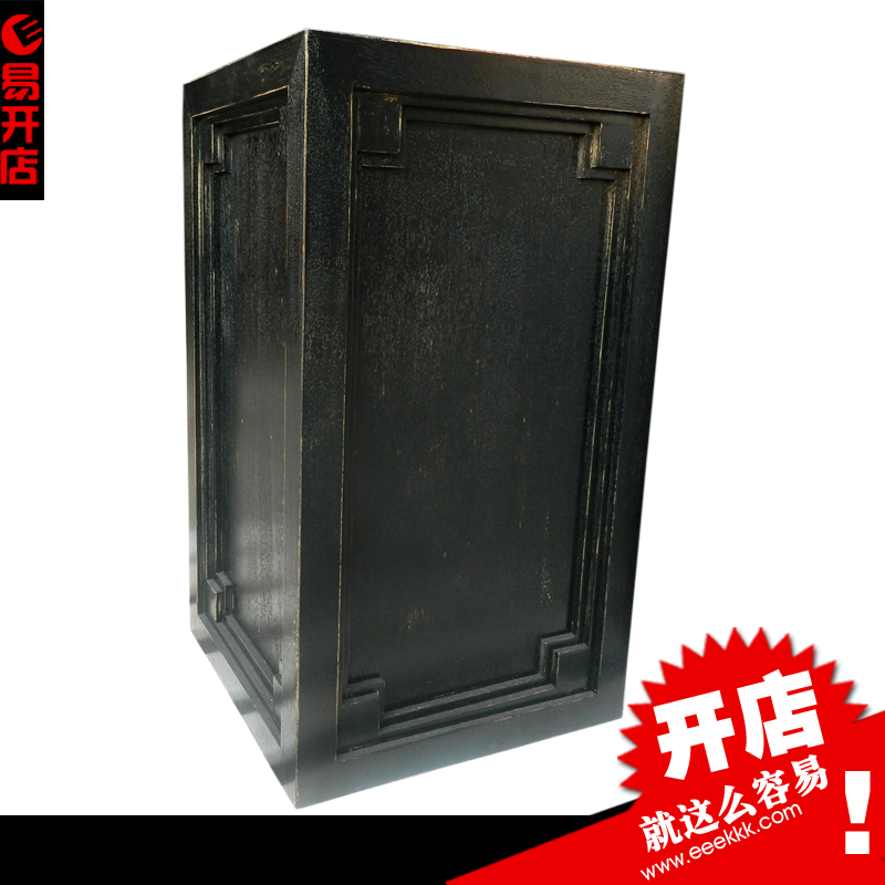 复古做旧展示柜鞋店装饰柜服装店饰柜摆设柜橱窗展示柜玄关柜厂家在类目 商业/办公家具, 货架/展柜, 精品展柜/陈列柜中 - 来自Buy2taobao.com提供专业的淘宝代购服务