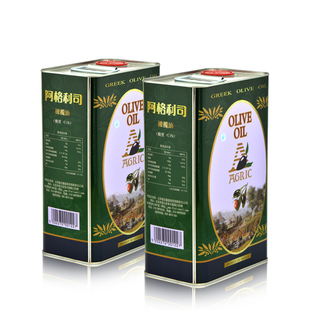  阿格利司希腊进口橄榄油4L*2桶 煎炒煮炸 实惠首选