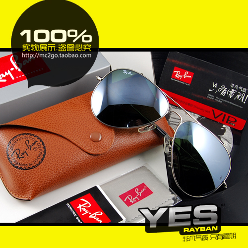 横扫假货(小圣眼镜)专柜真品RAYBAN雷朋302