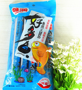 雨润 旺润好多鱼 鱼肉火腿肠300克优级（30克*10支）鱼味无穷
