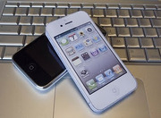 手机纸模型苹果乔布斯IPHONE4纸模型 黑白两款 3D纸模型DIY套件