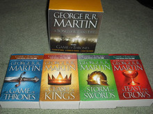 冰与火之歌 英文版 全套1-5部 共6册 A Song of Ice and Fire