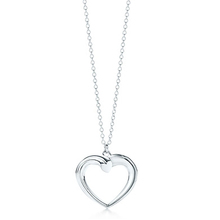 Banco de artículos de moda de Nueva comercio sobre la calidad de [Tiffany] Un collar hueco corazón de plata - Super A Calidad