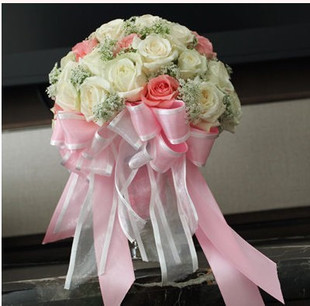 Beijing Fengtai Yuquanying flower Powder rose photograph bride Hand tied bouquet flower wedding Shenzhen Dalianin the Flower delivery/Flowers simulation/Plants gardening , Wedding flower arrangement , Bride holding flowers category - from Buy2taobao.com to provide professional Taobao agent buy service