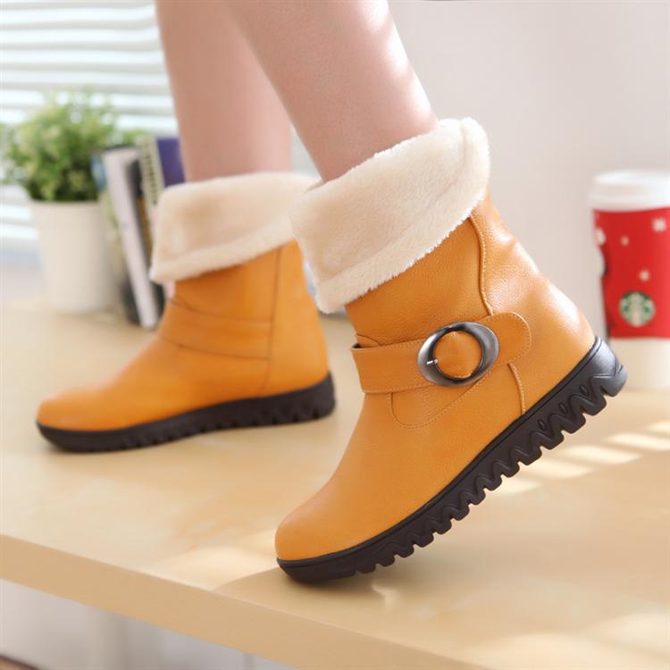 马丁靴流苏靴中筒...