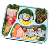 在臣Yooyee高品质智慧心4+1分格饭<span class=H>盒</span> 微波炉饭<span class=H>盒</span> <span class=H>便当</span><span class=H>盒</span> 0.4