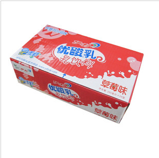  伊利 草莓味优酸乳饮料 250ml*24/箱 同城包邮