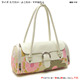 BIBUBIBU必宝 印花帆布单肩包