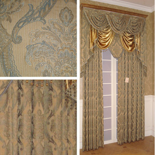 高档奥坦斯品牌窗帘布料可成品/客厅/卧室-DXC005F-B02澳