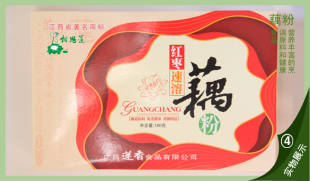  莲乡特产 红枣藕粉 速溶藕粉 240克 藕粉 无添加剂 QS
