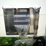 小鱼缸瀑布过滤器上滤外置外挂过滤松宝水泵内置 超静音过滤设备