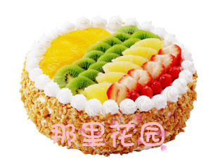  郑州蛋糕同城速递/郑州蛋糕店/欧式水果蛋糕 生日蛋糕 彩虹小镇