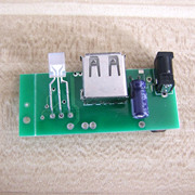 DIY 5V升压电路板 充电宝 备用电源等制作元件 DC接口 不带保护板