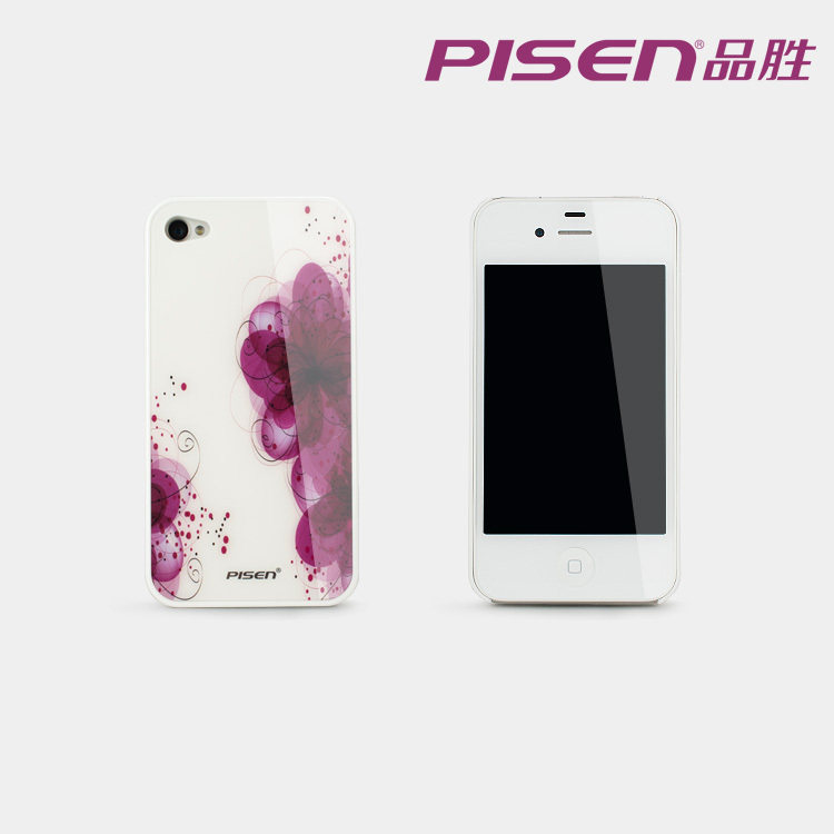 iPhone4/4S 时尚保护壳(F-04红色)新版