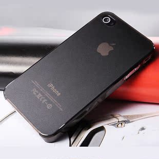  超薄0.5 正品iphone4s手机壳 苹果4代手机套 外壳 保护壳子男配件