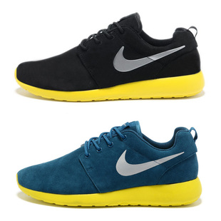  耐克男鞋正品耐克跑步鞋秋冬季男式皮面运动鞋旅游鞋女鞋