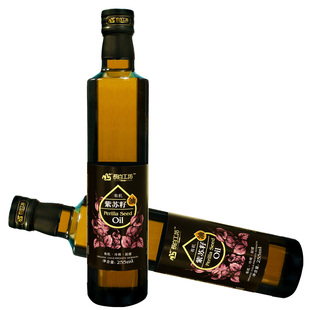  11年12月 长白工坊百科全说 冷榨有机紫苏籽油 255ml/玻璃瓶
