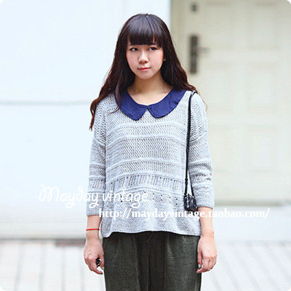 【多图】<em>蓝灰毛衣</em> - <em>蓝灰毛衣</em>品牌|价格|评论,蓝