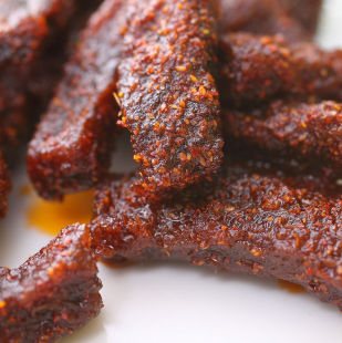  【棒棒娃】天府火爆麻辣牛肉干98g 四川特产 独立包装 美味食品
