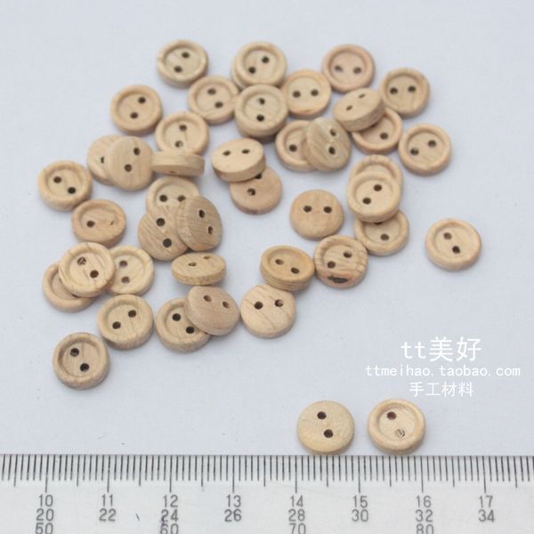 manual diy Material Science Wooden buttons Sewing Accessories 1cm 1 yuan 10 Piecesin the Home Fabric , Sew DIY Material,Tools and finished products , Sew DIY Fitting/Accessories/Accessories , Button category - from Buy2taobao.com to provide professional Taobao agent buy service